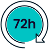 72h